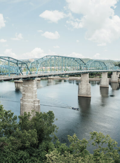 Chattanooga walnut street walking bridge